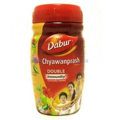 Чаванпраш Подвійний Імунітет (Chyawanprash Double Immunity) 500 г - Дабур (Dabur) фото