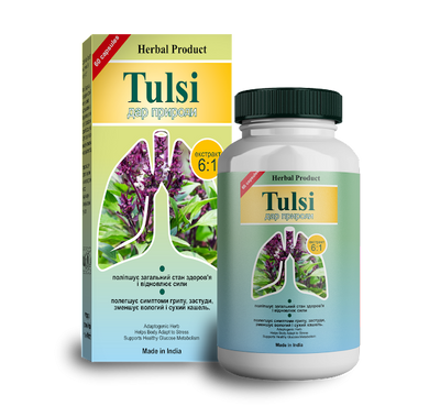 Тулси (Tulsi) 60 капс - Dehlvi Naturals фото