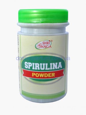 Спирулина (Spirulina) 100 г - Шри Ганга (Shri Ganga) фото