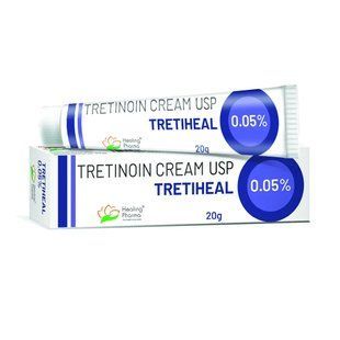 Третиноин крем для проблемной кожи Tretiheal 0,05%, 20 г &mdash; Healing Pharma фото