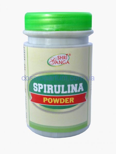 Спіруліна (Spirulina) 100 г - Шрі Ганга (Shri Ganga) фото