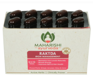 Рактда (Raktda) 100 таб - Махаріші (Maharishi) фото