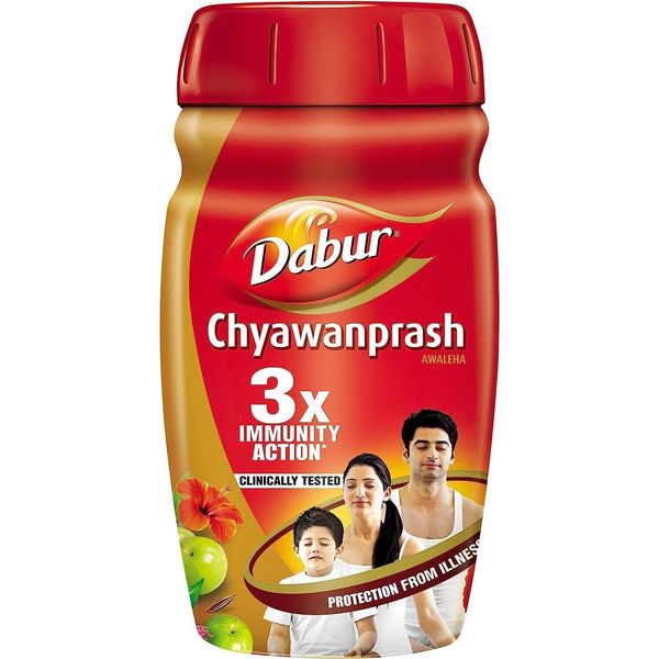 Чаванпраш Тройной Иммунитет (Chyawanprash 3 times Immunity) 1 кг - Dabur фото