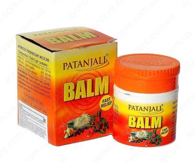 Бальзам Фаст Реліф (Balm Fast Relief) 25 г - Patanjali фото