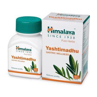 Яштимадху (Yashtimadhu) 60 таб - Хималая (Himalaya) фото