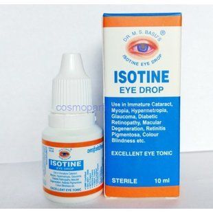 Краплі для очей Айсотін (Isotine) 10 мл - Jagat pharma фото
