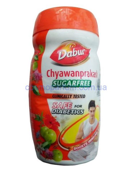 Чаванпраш без сахара (Chyawanprash sugar free) 500 г - Дабур (Dabur) фото